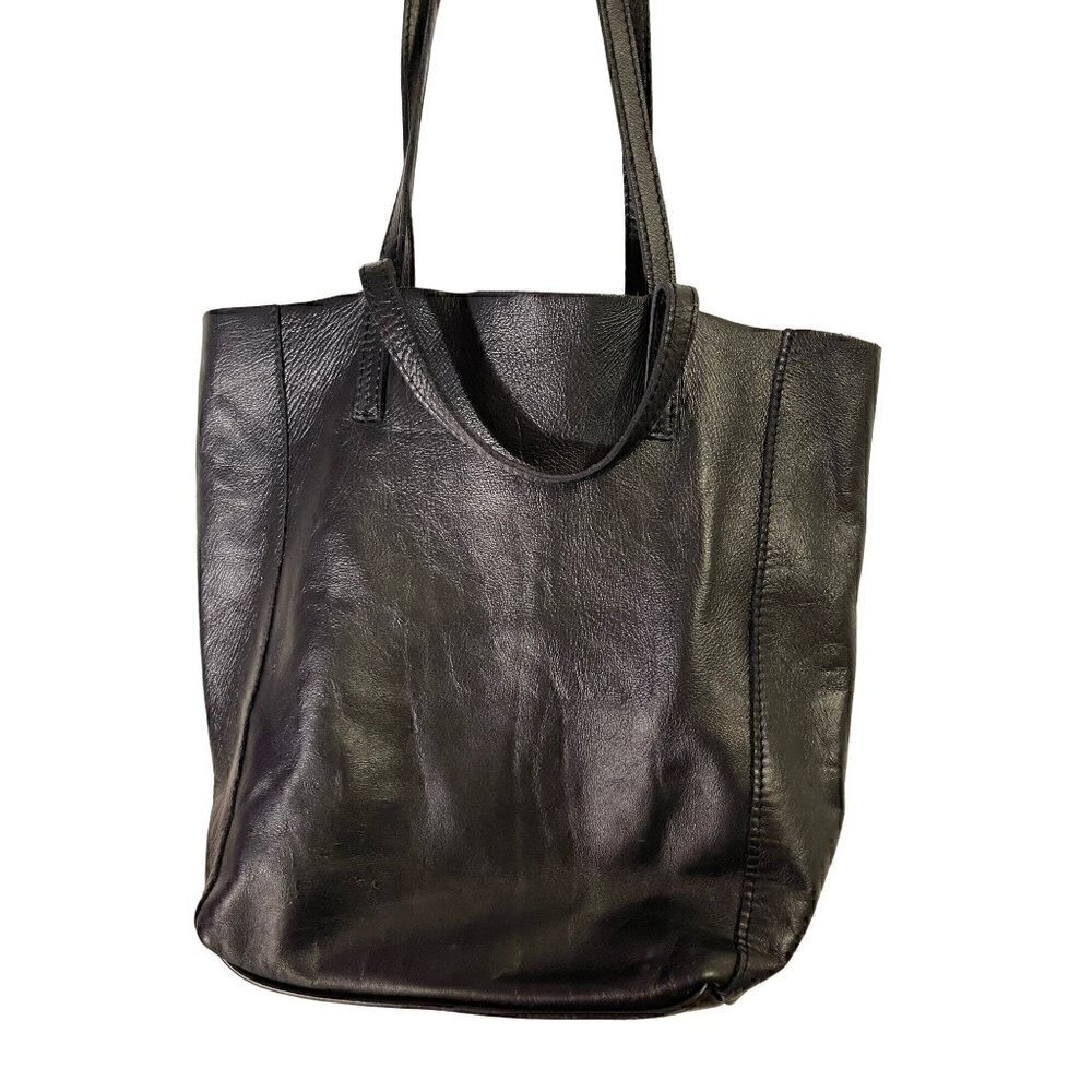 Crazy Lou Premium Italian Calfskin Leather Bag Double Wear Short/Long Handles